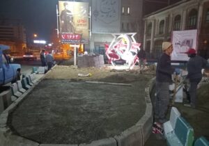 عملیات اصلاح هندسی خیابان فردوسی در منطقه ۱۲ آغاز شد